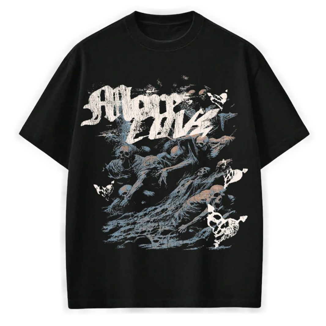 T-shirt Saer - Black